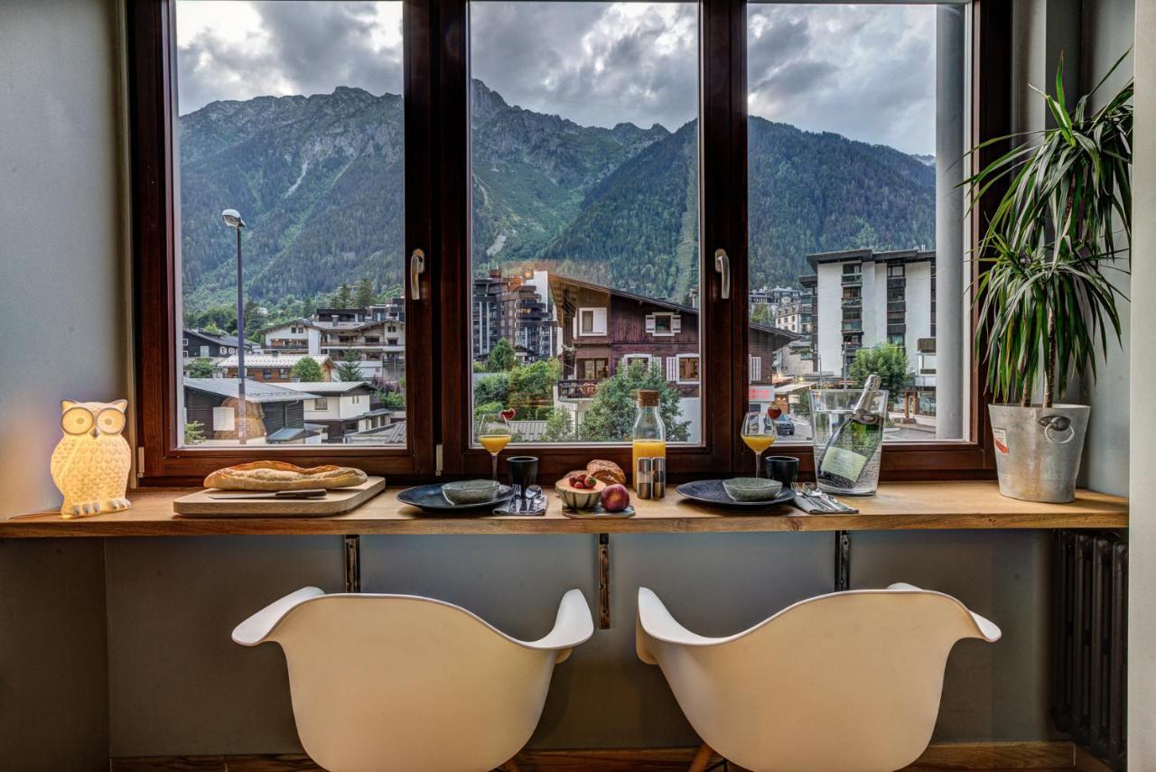 Chamonix City Center Luxury Studio Apartment Exterior foto
